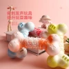 New cross-border pet dog toys. Bones are durable and won't break. New Amazon toy products for teeth grinding and cleaning details Picture
